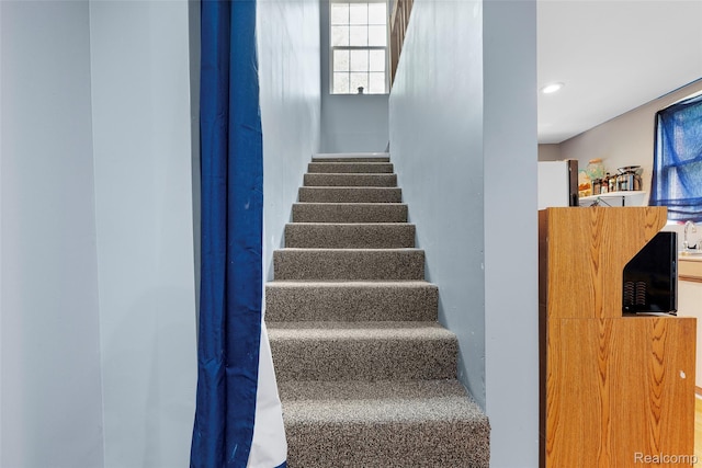 17304 Barlow St, Detroit, MI 48205 - stairway with plenty of natural light