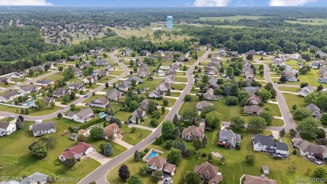 6501 River Rd, Flushing, MI 48433 - aerial view of residential area