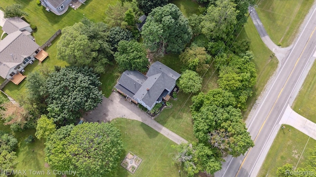 6501 River Rd, Flushing, MI 48433 - aerial view of property and surrounding area