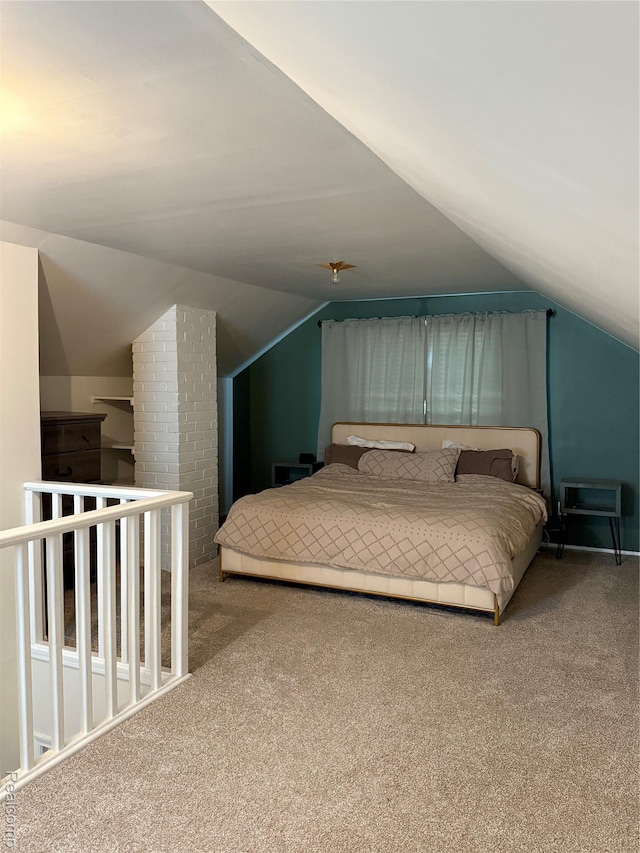 3355 Garden Ave, Royal Oak, MI 48073 - carpeted bedroom featuring lofted ceiling