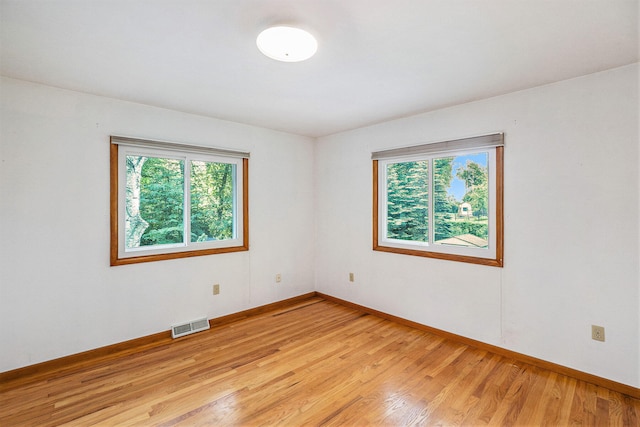 15770 157th Ave, Big Rapids, MI 49307 - unfurnished room with plenty of natural light and light wood-style floors