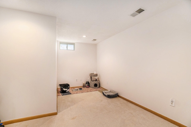 5767 E Grove Dr SE, Kentwood, MI 49512 - empty room featuring carpet and recessed lighting