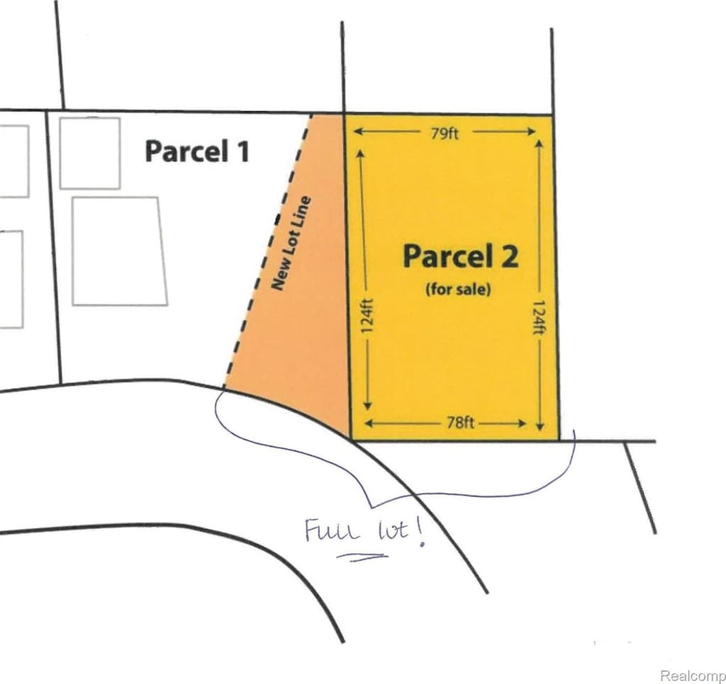 VL Poplar Ave, Royal Oak, MI 48073 - map of parcels