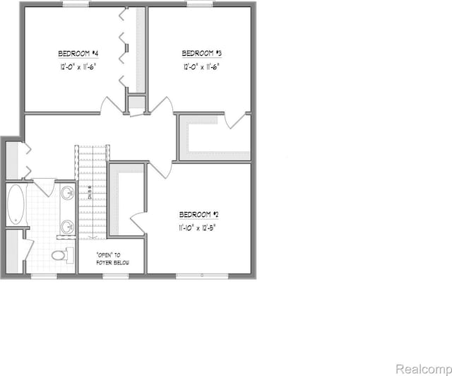 VL Poplar Ave, Royal Oak, MI 48073 - view of room layout