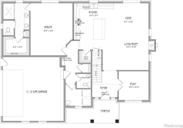 VL Poplar Ave, Royal Oak, MI 48073 - view of floor plan / room layout