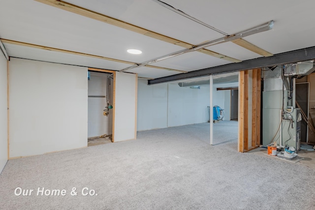 838 S Grey Rd, Midland, MI 48640 - finished basement with carpet floors