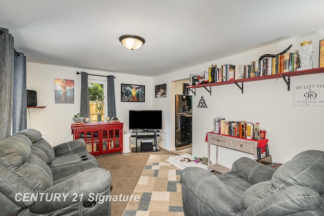 5430 N Center Rd, Saginaw, MI 48604 - living room featuring light colored carpet