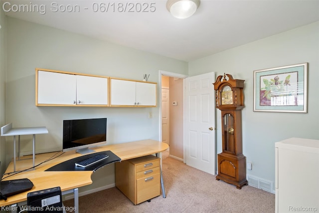 37862 Parkhurst St, Livonia, MI 48154 - office area featuring light colored carpet and baseboards