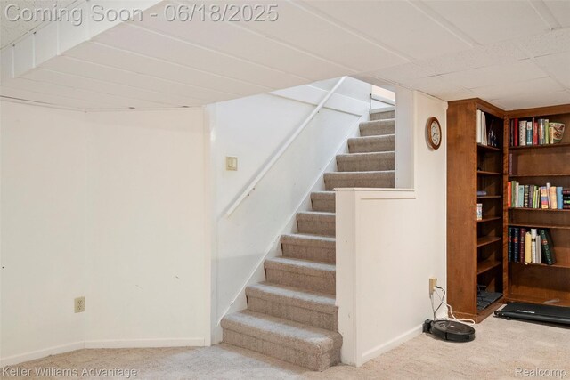 37862 Parkhurst St, Livonia, MI 48154 - stairs with carpet floors