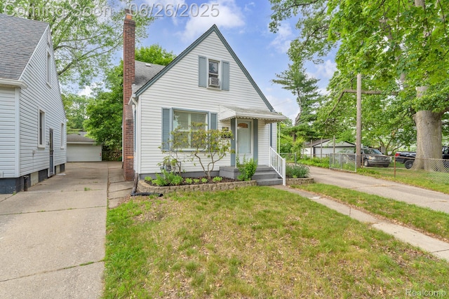 2734 Vassar St, Dearborn, MI 48124 - view of front of property featuring a chimney
