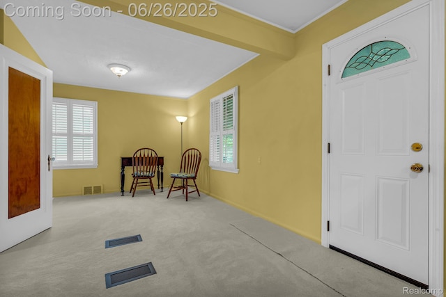 2734 Vassar St, Dearborn, MI 48124 - sitting room with carpet flooring and baseboards