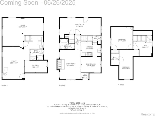 2734 Vassar St, Dearborn, MI 48124 - view of property floor plan