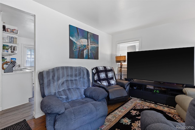11228 Hudson Ave, Warren, MI 48089 - living area with wood finished floors and plenty of natural light