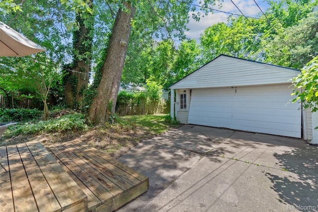 11228 Hudson Ave, Warren, MI 48089 - view of detached garage