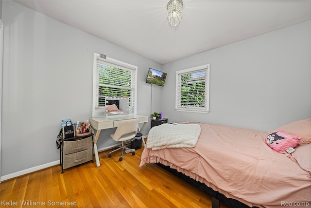 4401 Pardee Ave, Dearborn, MI 48125 - bedroom with wood finished floors and baseboards
