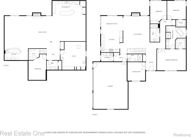 52615 Seven Oaks Dr, Shelby Twp, MI 48316 - view of floor plan / room layout