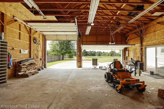 5490 Rupprecht Rd, Vassar, MI 48768 - view of garage