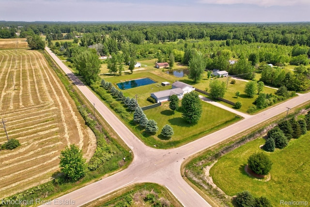 5490 Rupprecht Rd, Vassar, MI 48768 - drone / aerial view of a forest