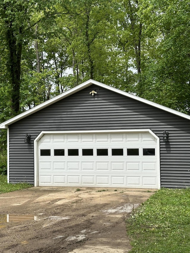 7920 8 1/2 Mile Rd, Ceresco, MI 49033 - view of detached garage
