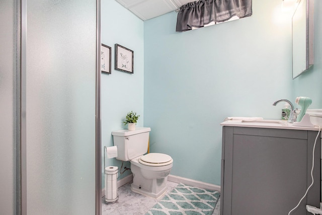 7920 8 1/2 Mile Rd, Ceresco, MI 49033 - bathroom featuring vanity and tile patterned floors