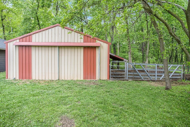 7920 8 1/2 Mile Rd, Ceresco, MI 49033 - view of pole building