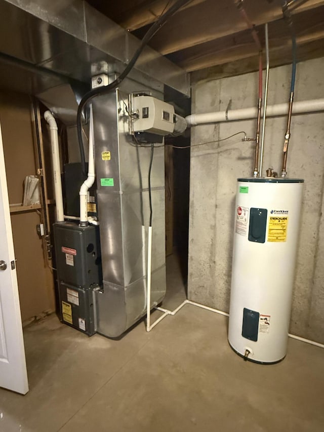 5798 Wacker Dr, Stevensville, MI 49127 - utilities featuring water heater and heating unit