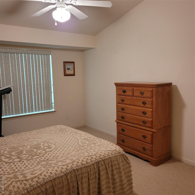 22865 Woodcreek Dr, Taylor, MI 48180 - bedroom featuring light colored carpet and ceiling fan