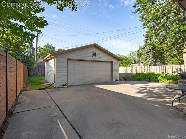 436 Orchard St, Wyandotte, MI 48192 - view of detached garage