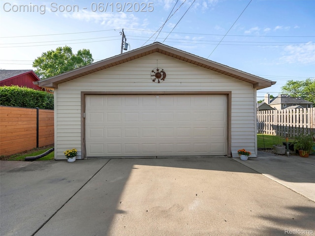 436 Orchard St, Wyandotte, MI 48192 - view of detached garage