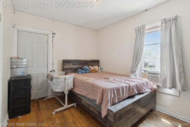 17398 Hanna St, Melvindale, MI 48122 - bedroom featuring hardwood / wood-style flooring and cooling unit