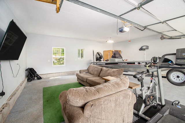 701 E Alice St, Whitehall, MI 49461 - workout area featuring a garage