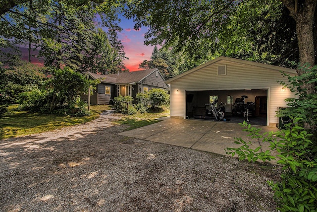 701 E Alice St, Whitehall, MI 49461 - single story home with an outbuilding and a detached garage