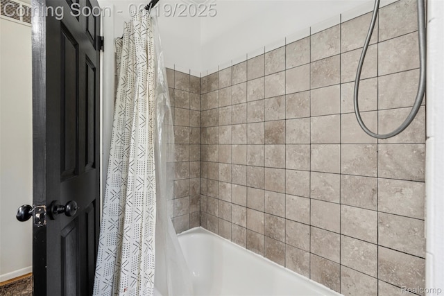 36203 Fernwood St, Westland, MI 48186 - full bathroom featuring shower / bathtub combination with curtain