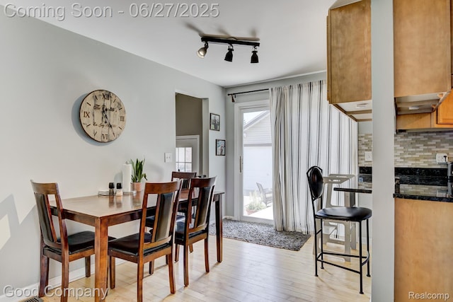 3626 Prairie Ave, Berkley, MI 48072 - dining area featuring light wood-type flooring