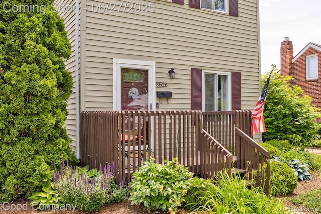 3626 Prairie Ave, Berkley, MI 48072 - view of exterior entry