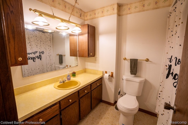 3485 Burrus Ct, Ortonville, MI 48462 - full bathroom featuring vanity and toilet