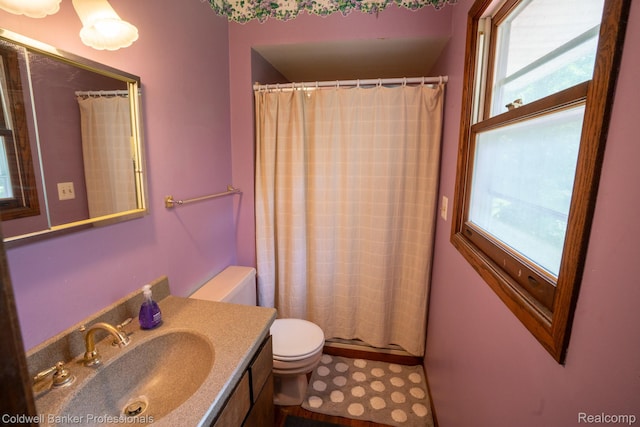 3485 Burrus Ct, Ortonville, MI 48462 - bathroom with vanity and a shower with curtain