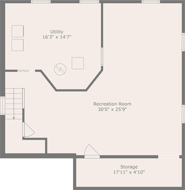 1603 Park Rd, Jackson, MI 49203 - view of home floor plan