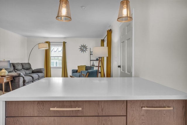 1603 Park Rd, Jackson, MI 49203 - kitchen featuring open floor plan and light countertops