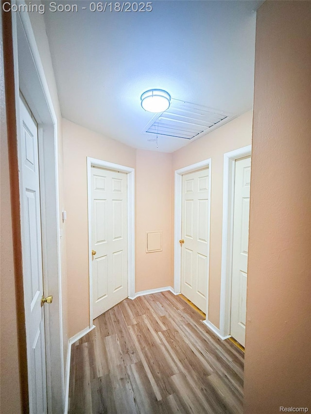 32303 Glen St, Westland, MI 48186 - hall with wood finished floors and baseboards