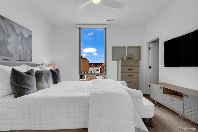 248 Alfred St, Detroit, MI 48201 - bedroom featuring ceiling fan