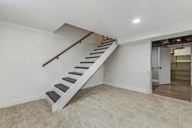 3108 Kim St, Saint Joseph, MI 49085 - finished basement featuring stairway