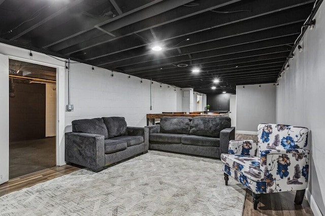 3108 Kim St, Saint Joseph, MI 49085 - living room featuring wood finished floors
