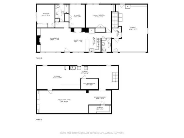 3108 Kim St, Saint Joseph, MI 49085 - view of property floor plan