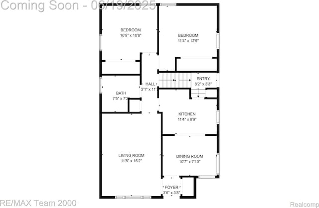 6514 Maple St, Dearborn, MI 48126 - view of room layout