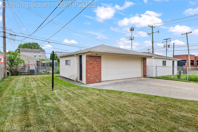 6514 Maple St, Dearborn, MI 48126 - view of detached garage