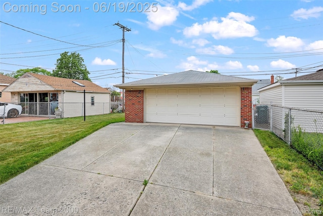 6514 Maple St, Dearborn, MI 48126 - view of detached garage