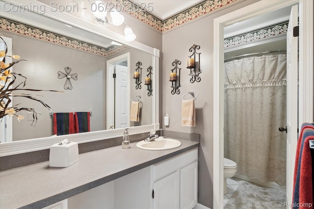 2386 Sherlock Trl, Highland, MI 48356 - full bath with vanity and tile patterned flooring