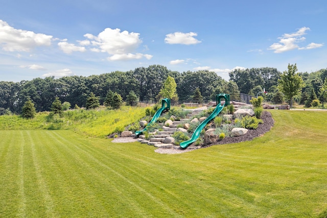 8167 Turning Stone, Kalamazoo, MI 49009 - community playground featuring a yard