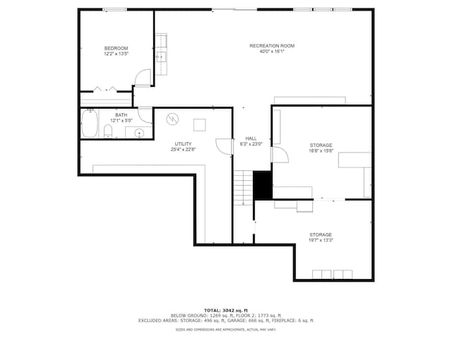 17947 Spring Tree Ct, Spring Lake, MI 49456 - view of room layout